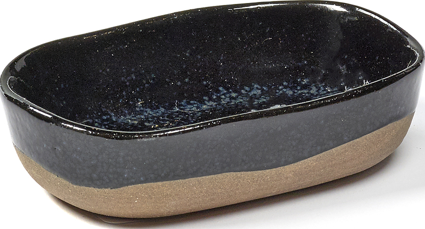 La Nouvelle Assiettes Creuses 9,8 cm, bleu foncé, Lot de 8