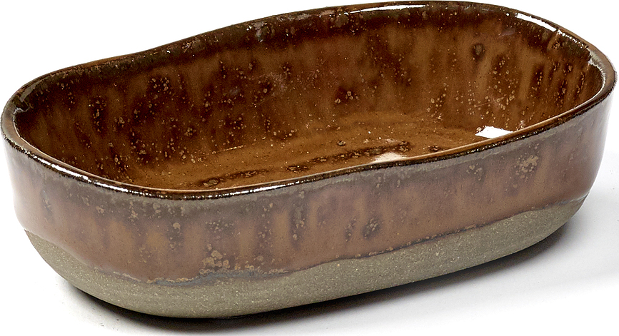 La Nouvelle Assiettes Creuses 9,8 cm, marron, Lot de 8