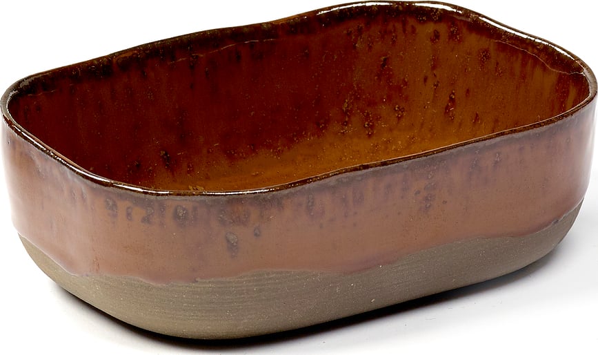 La Nouvelle Globoki Krožnik, 14,5 cm, rjav