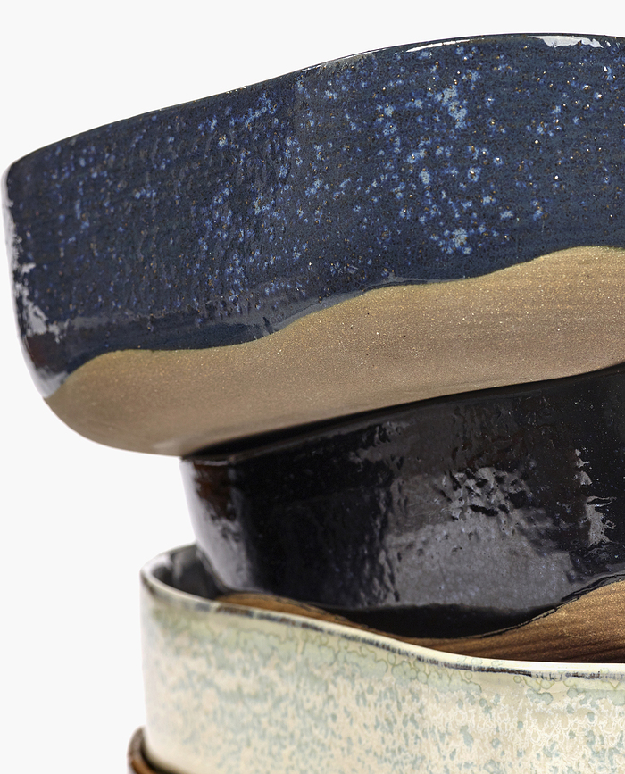 La Nouvelle Globoki Krožniki, 14,5 cm, umazano bela, 8 kosov