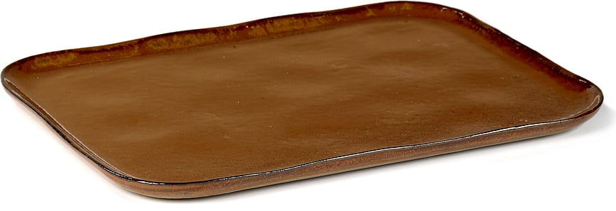 La Nouvelle Jedilni krožniki, 32 cm, rjavi, 4 kosi