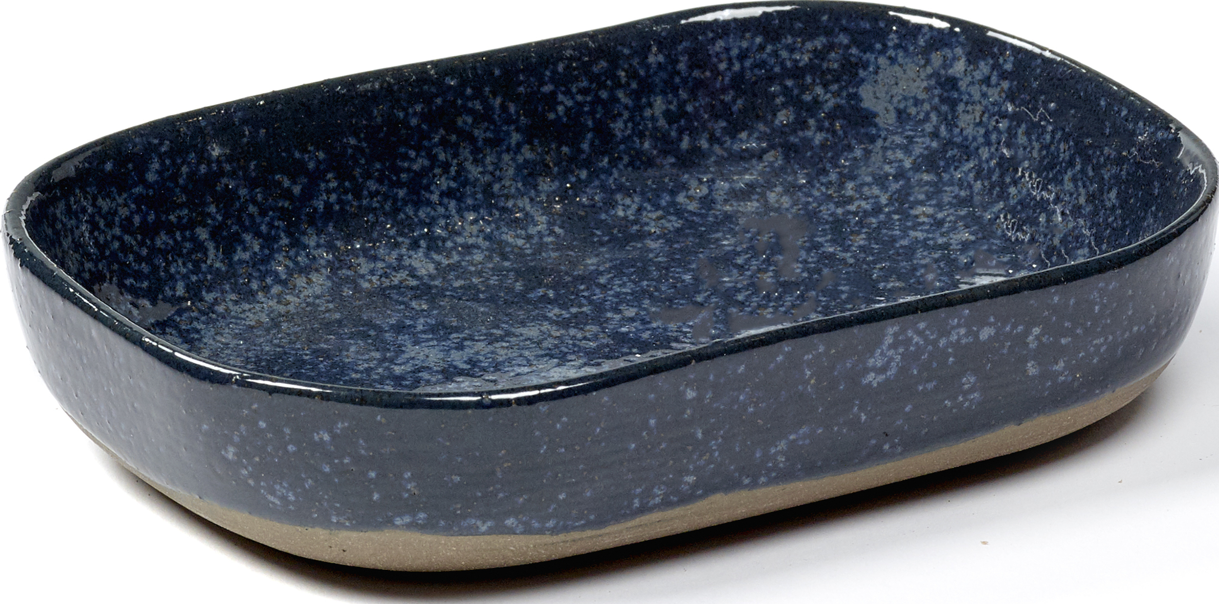 Snackteller La Nouvelle Tiefe Teller 14, 5 Cm, Blau, 8 St.