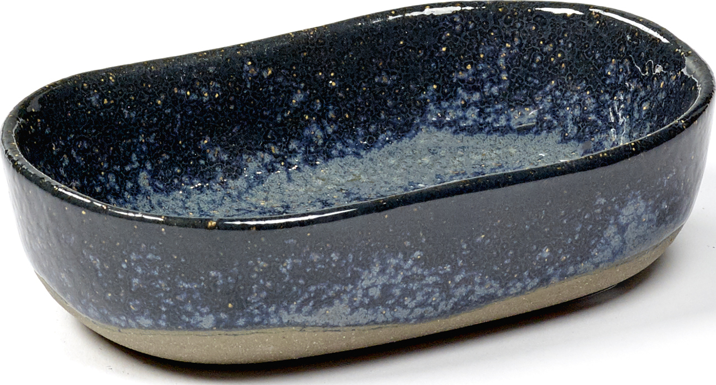 Snackteller La Nouvelle Tiefe Teller 9, 8 Cm, Blau, 8 St.