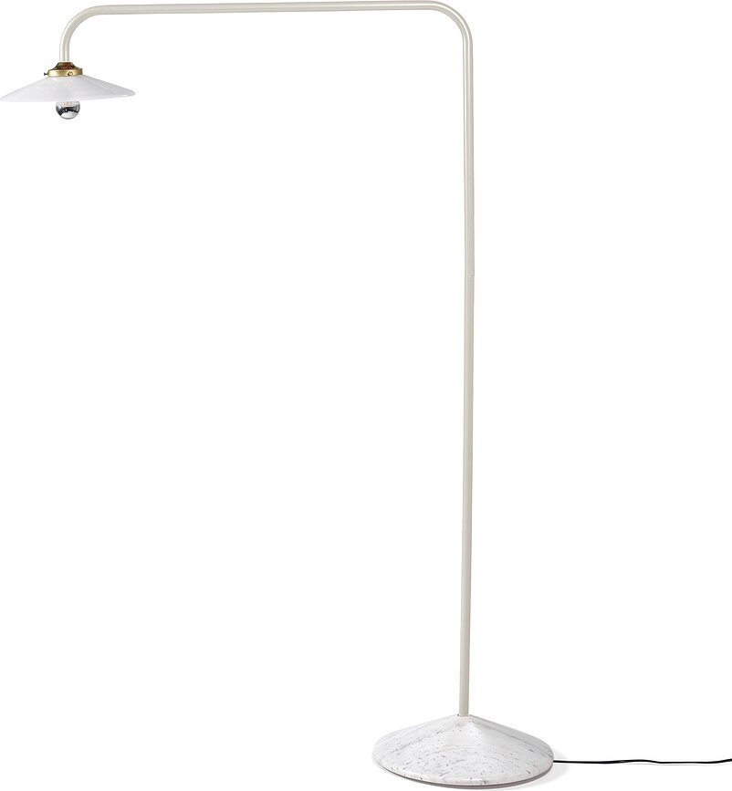 Lampadaire Marble No1 141 cm, crème