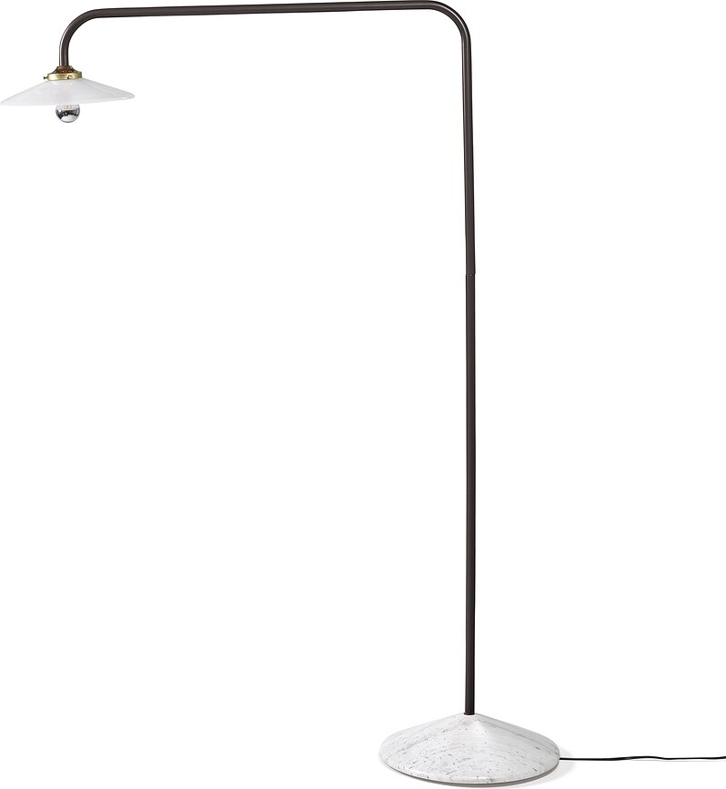 Lampadaire Marble No1 141 cm, noir