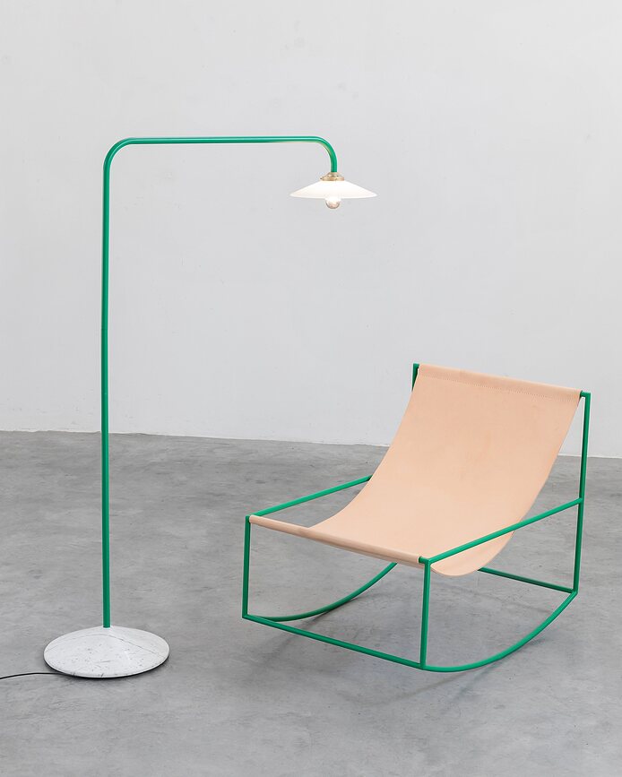 Lampadaire Marble No1 141 cm, bordeaux