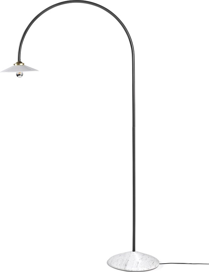 Lampadaire Marble No2 172 cm, noir