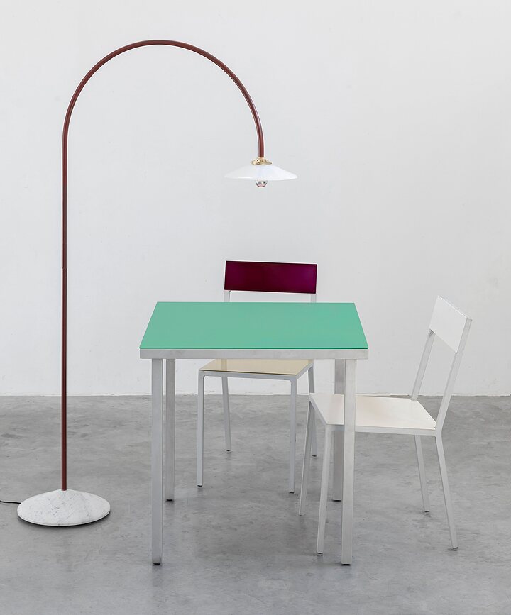 Lampadaire Marble No2 172 cm, bordeaux