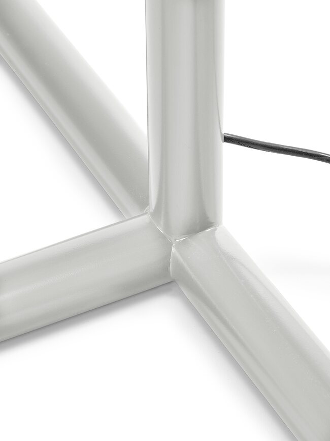 Lampadaire Metro, rouge