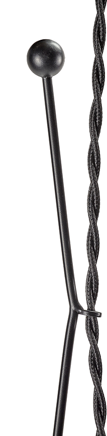 Lámpara Colgante Luna, 65 cm, negra y blanca