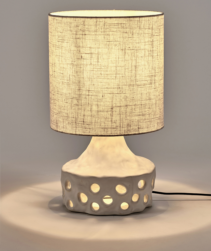 Lámpara de Mesa Oya 02, 42 cm, beige