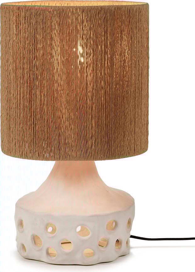 Lámpara de Mesa Oya 02, 42 cm, beige