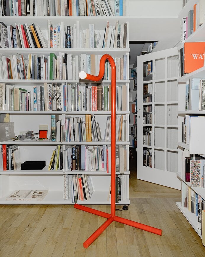 Lámpara de pie Metro, verde