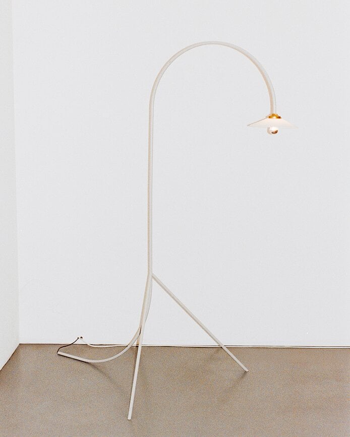 Lámpara de pie No1 190 cm, negra