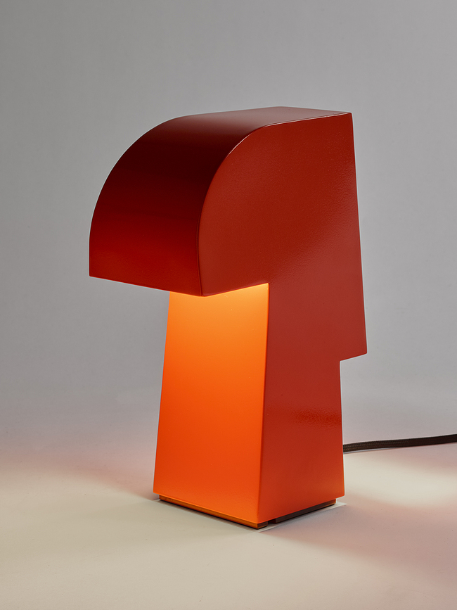 Lampe de table Nizou, bleue