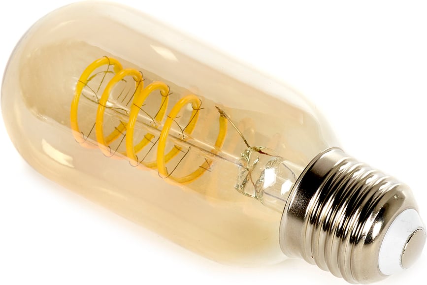 LED spuldze Serax aptumšojama, E27, T45, dzeltena