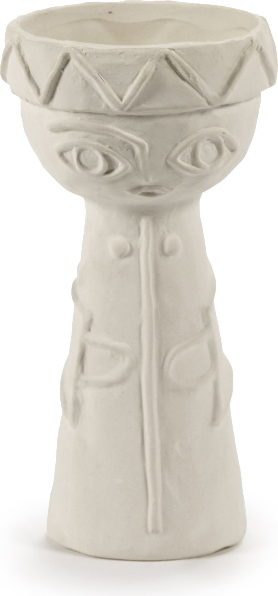 Steingutvasen Les Femmes Vase 17, 5 Cm