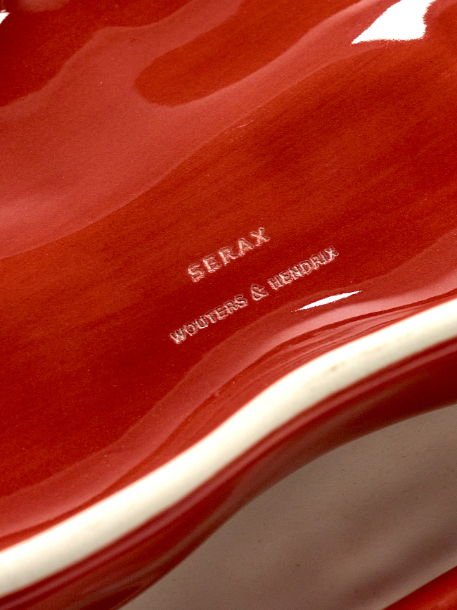 Les Objets Mouleversants Krožniki za serviranje, 16 cm, rdeči, 4 kosi