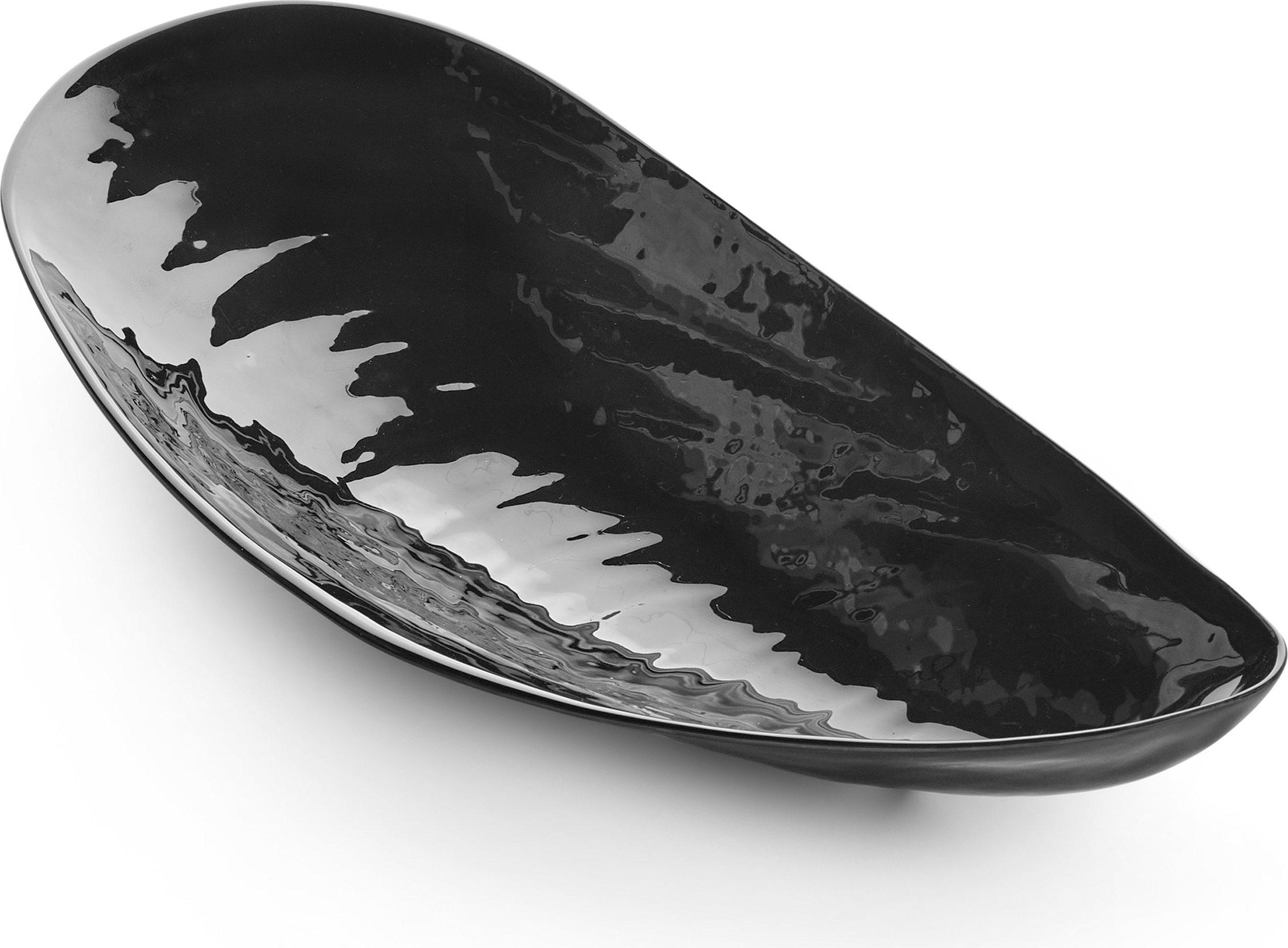 Les Objets Mouleversants Marcel Dekoschale 30,5 cm, schwarz