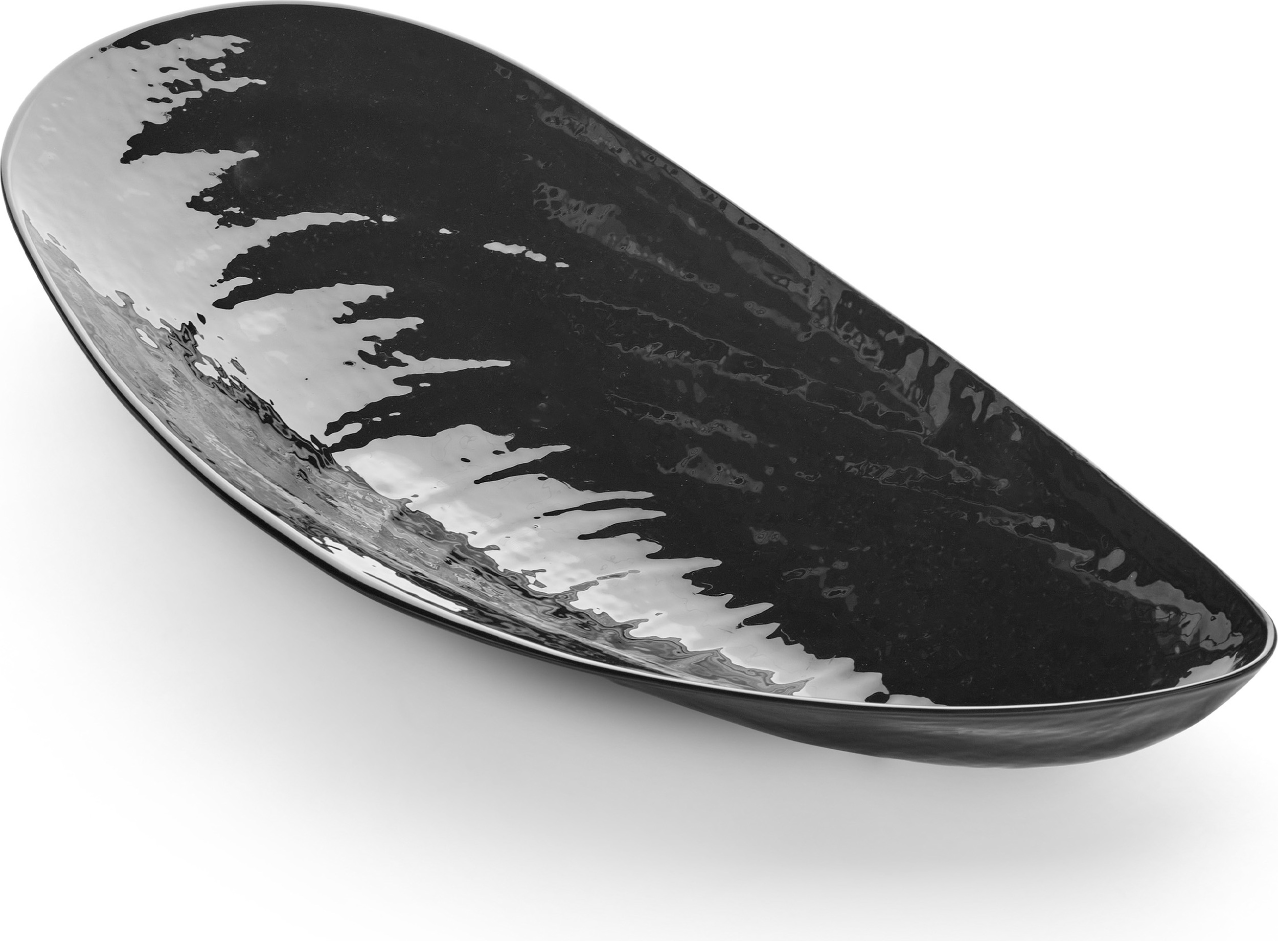 Les Objets Mouleversants Marcel Dekoschale 46 cm, schwarz