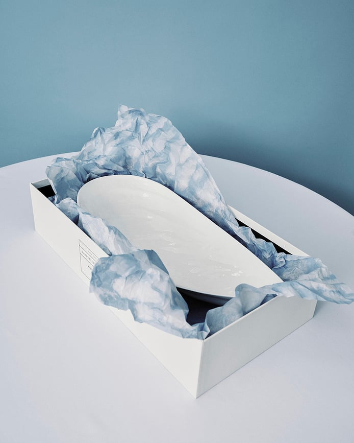 Les Objets Mouleversants Marcel Διακοσμητικό Μπολ, 46 εκ., μαύρο