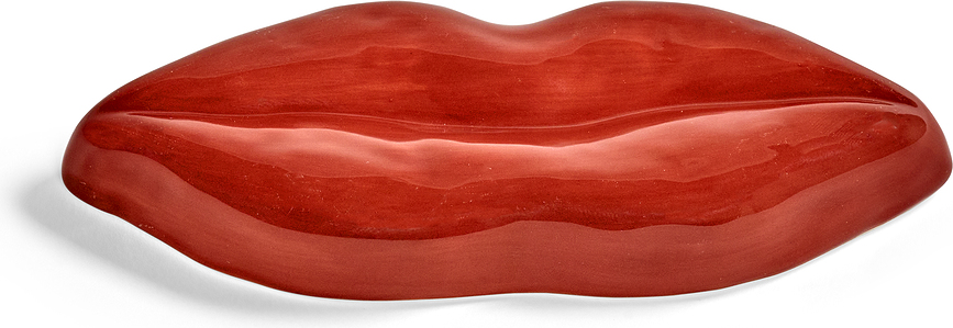 Les Objets Mouleversants Πιάτα Σερβιρίσματος, 16 cm, κόκκινα, 4 τμχ