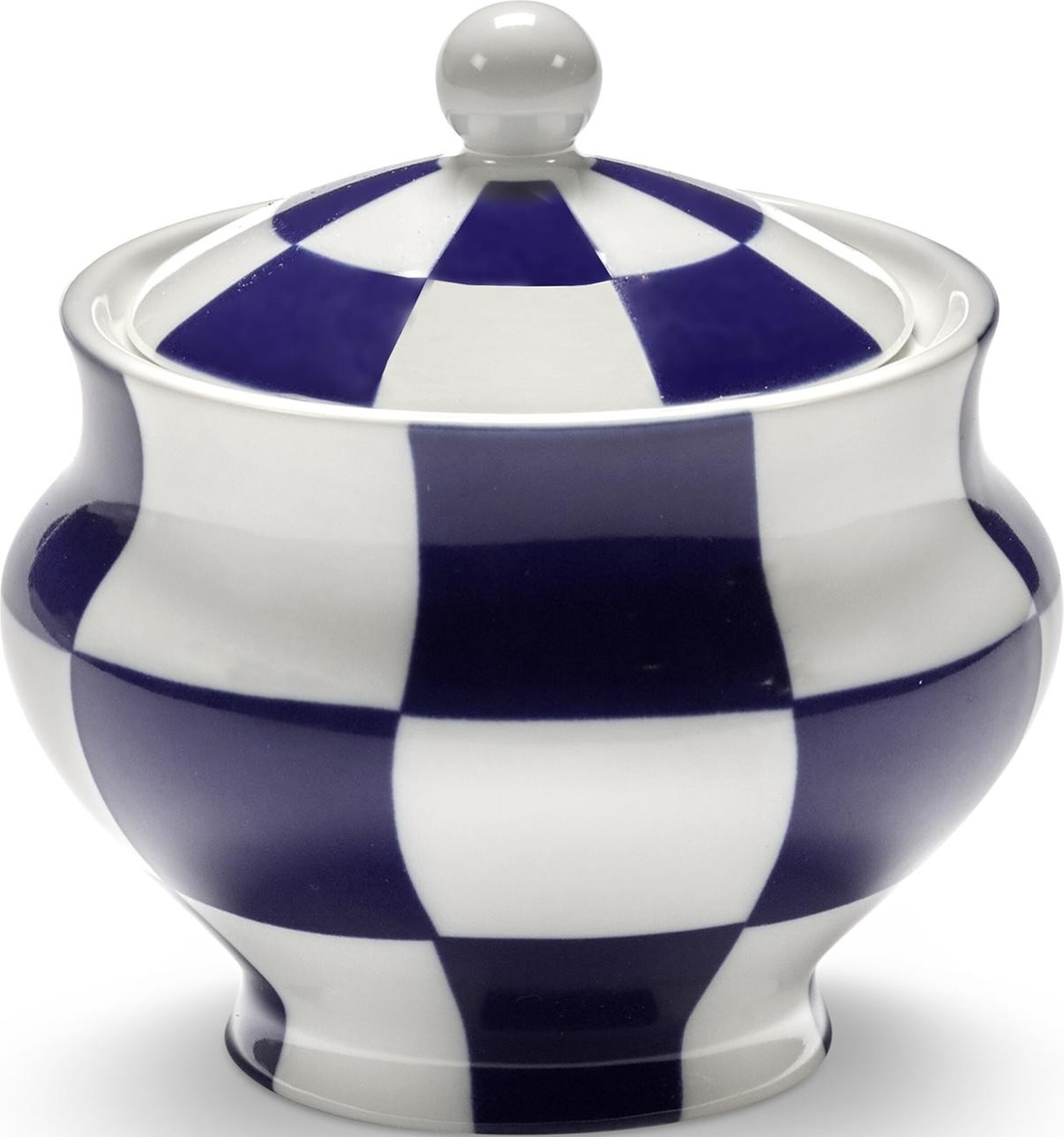 Les Objets Mouleversants Zuckerdose, marineblau