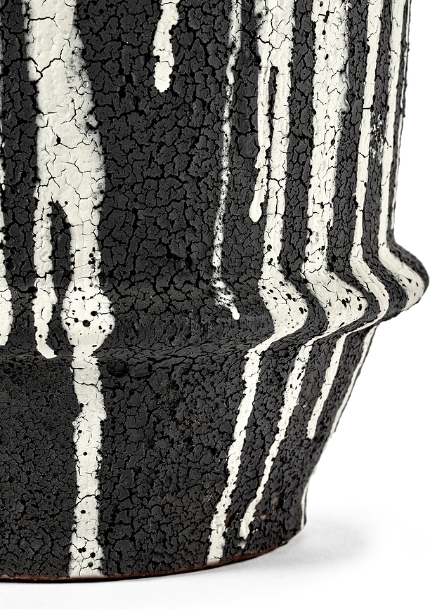 Maceta Dune, 18 cm, marrón oscuro