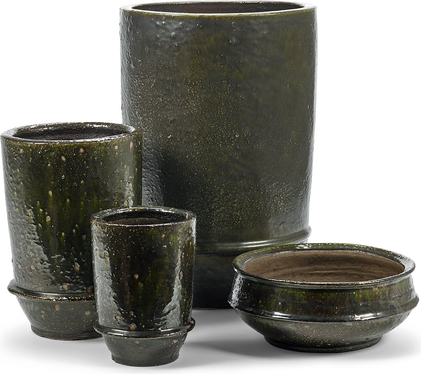 Maceta Dune, 26 cm, marrón oscuro