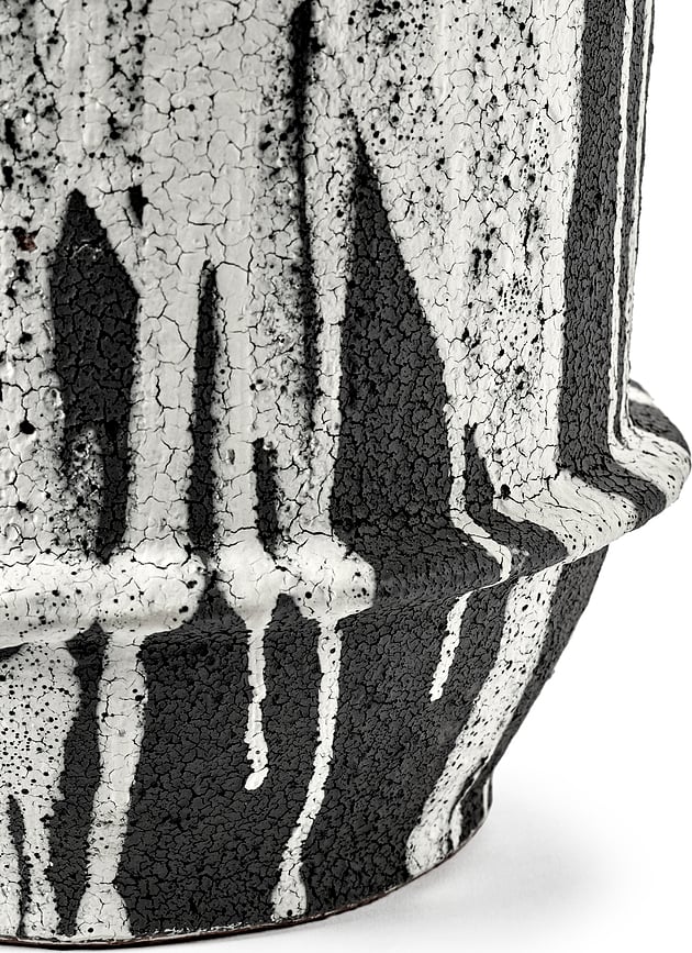 Maceta Dune, 26 cm, marrón oscuro