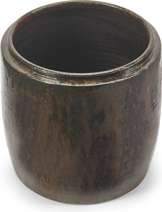 Macetero Mystique, 38 cm, marrón oscuro