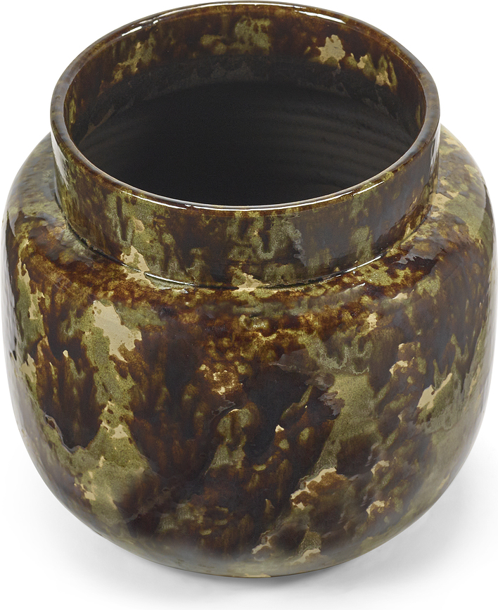 Macetero decorativo Mystique, 40 cm, marrón