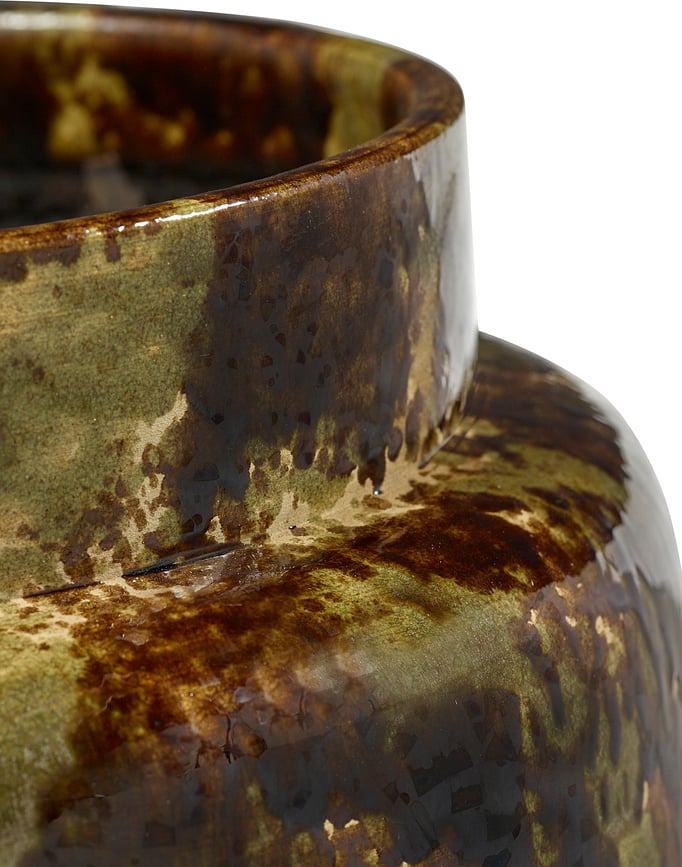 Macetero decorativo Mystique, 40 cm, marrón