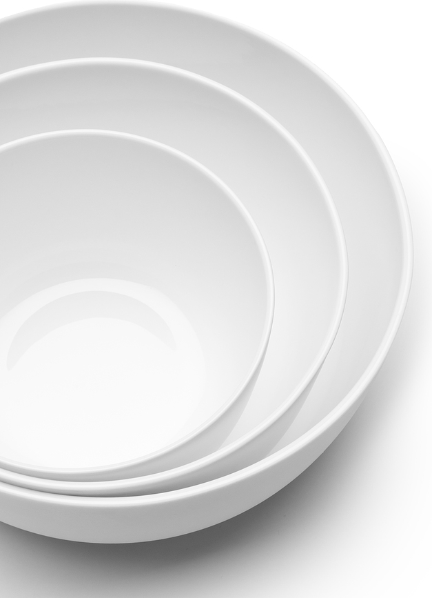 Cuenco alto Base, 20 cm, blanco