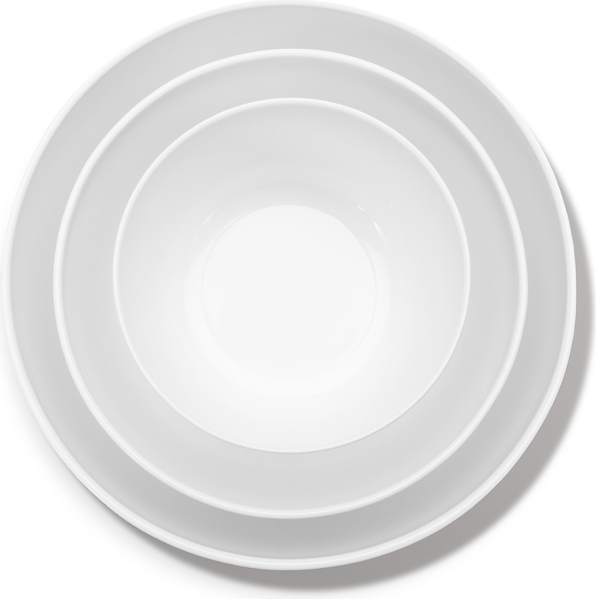 Cuenco alto Base, 20 cm, blanco