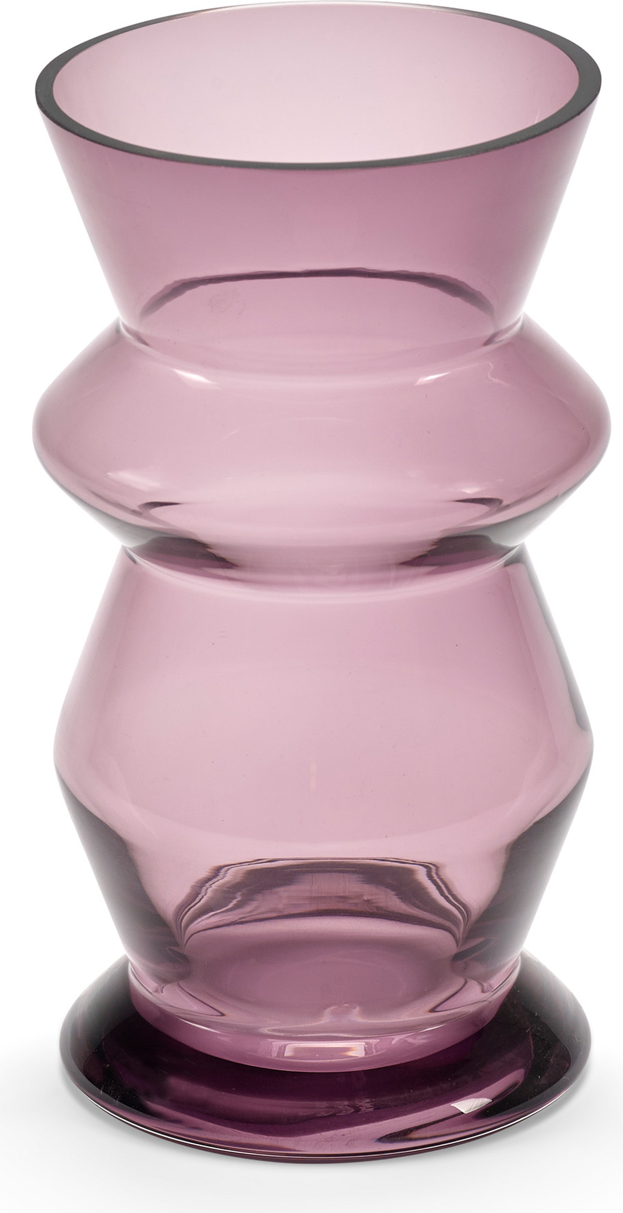 Glasvasen Marie-Ann Vase 22, 3 Cm, Violett