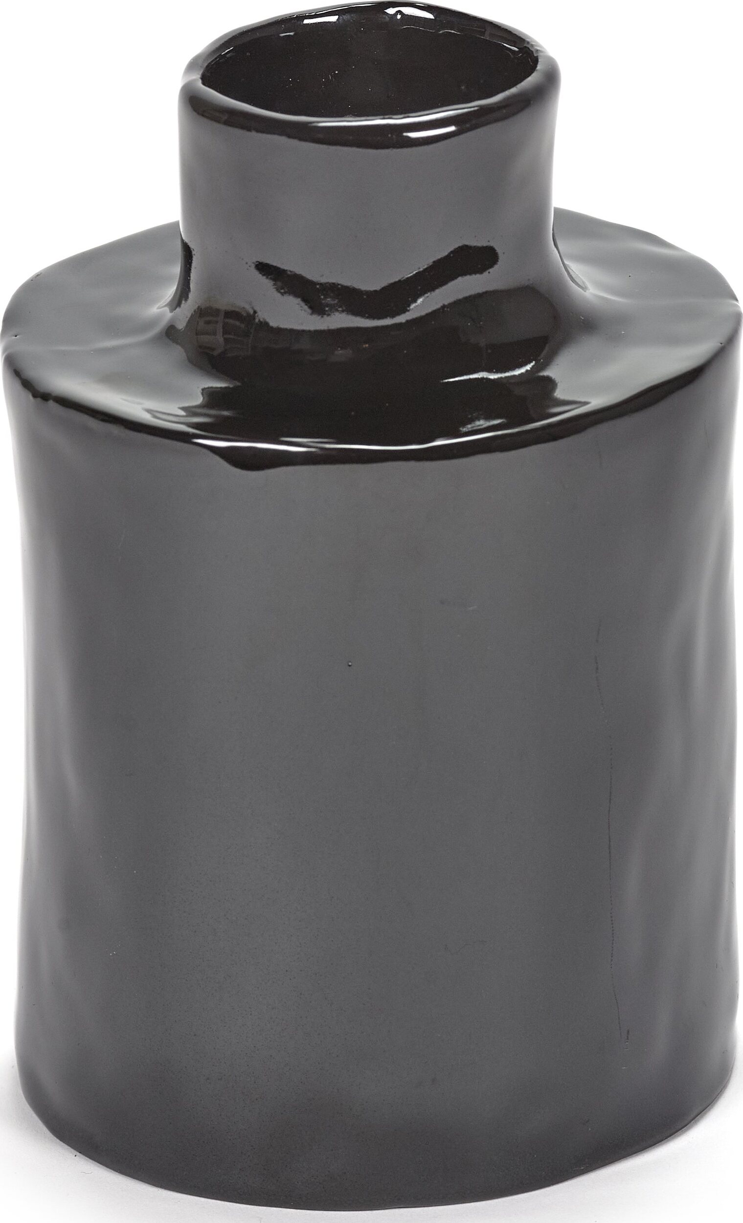 Marie Vase 15,5 cm, schwarz