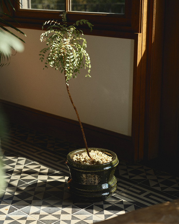 Mesa Pot 25 cm, noir