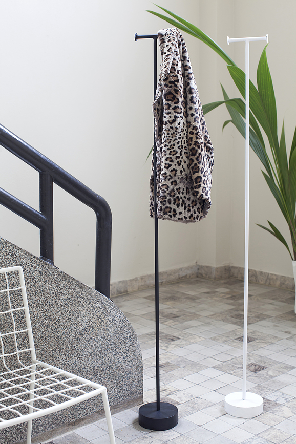 Metal Sculptures Furniture Vješalica za odjeću 155 cm bijela