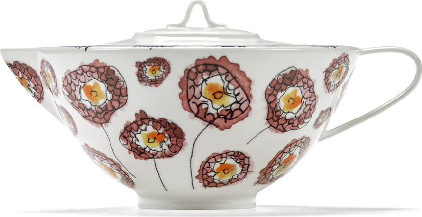 Midnight Flowers Anemone Milk Čajnik 850 ml