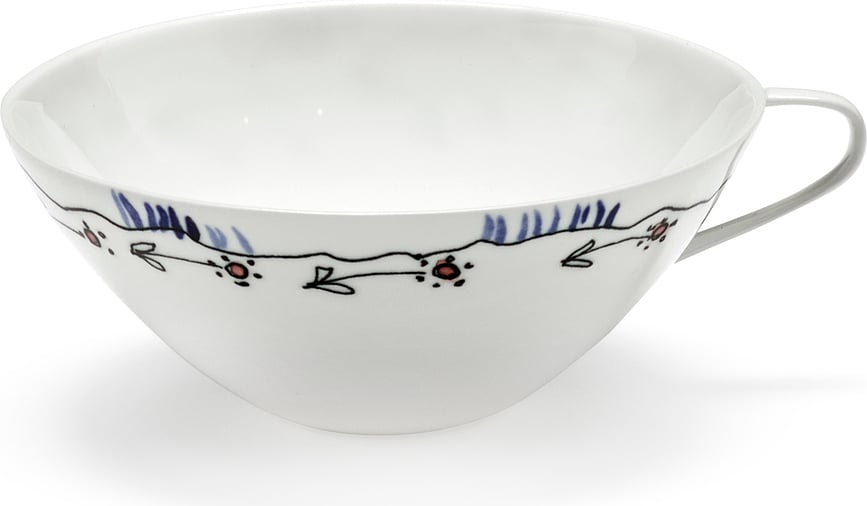 Midnight Flowers Anemone Milk Φλιτζάνι τσαγιού, 200 ml