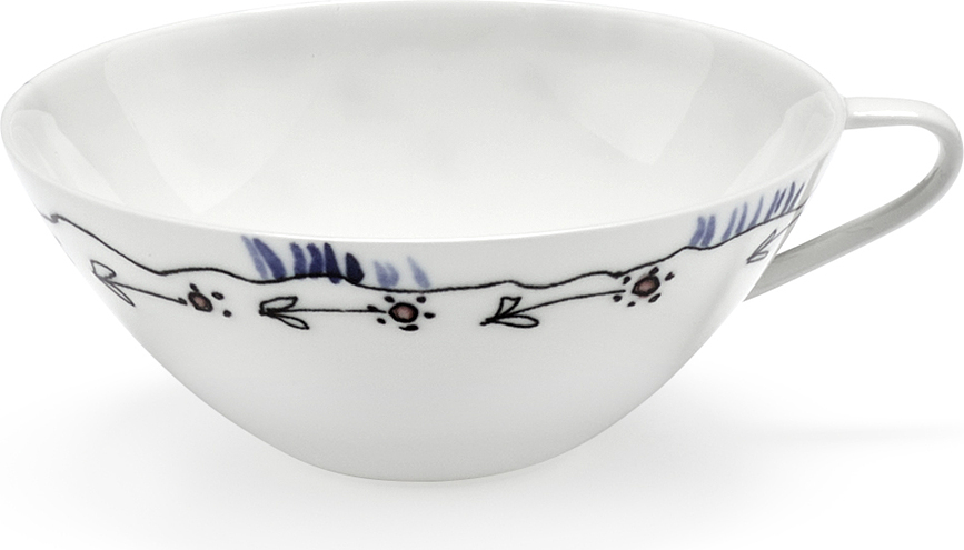 Midnight Flowers Anemone Milk Skodelica za kavo, 100 ml