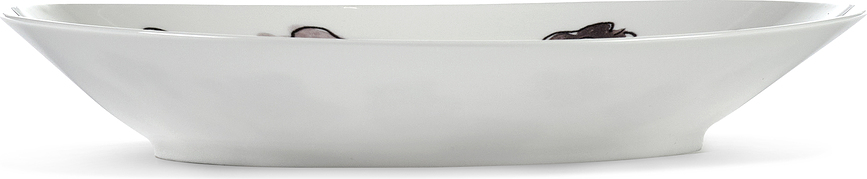 Midnight Flowers Camelia Πιάτο βαθύ, μελιτζανί, 22 εκ