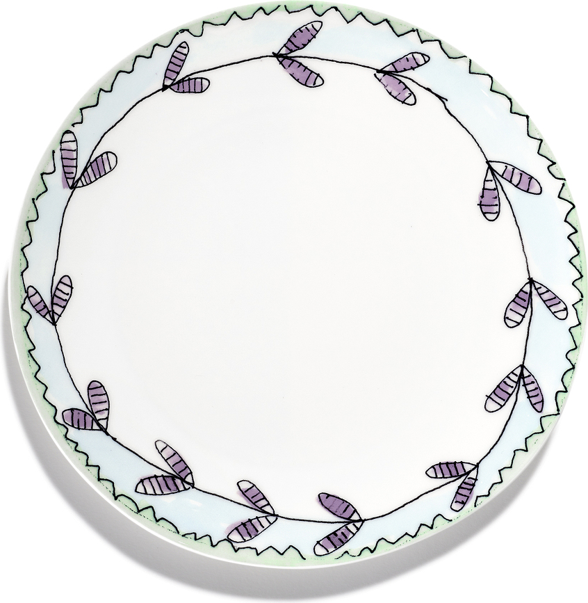 Midnight Flowers Blossom Milk Tanjur 24 cm