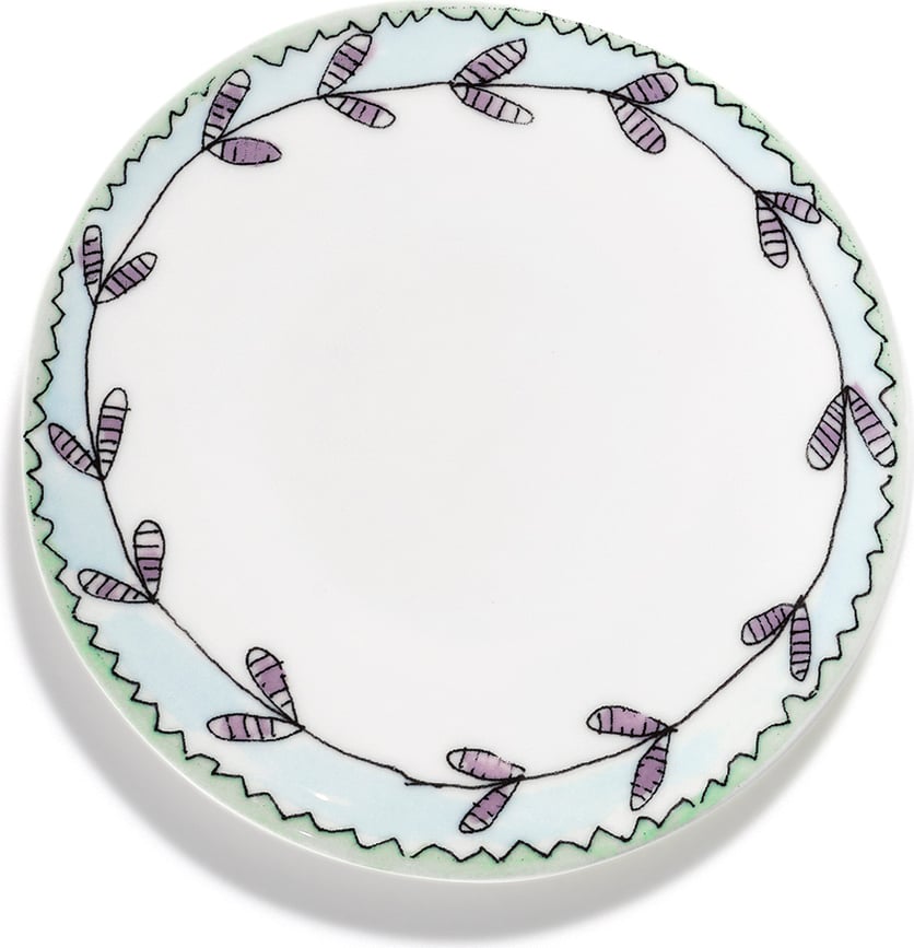 Midnight Flowers Blossom Milk Tanjur za kruh 11,5 cm