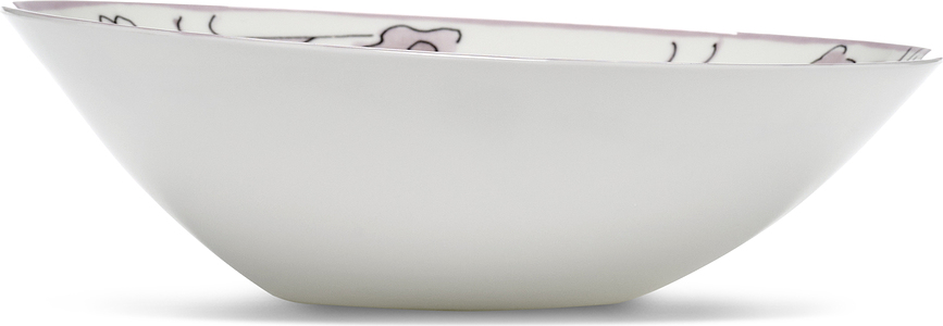 Midnight Flowers Blossom Milk Bols 22 cm, lot de 2