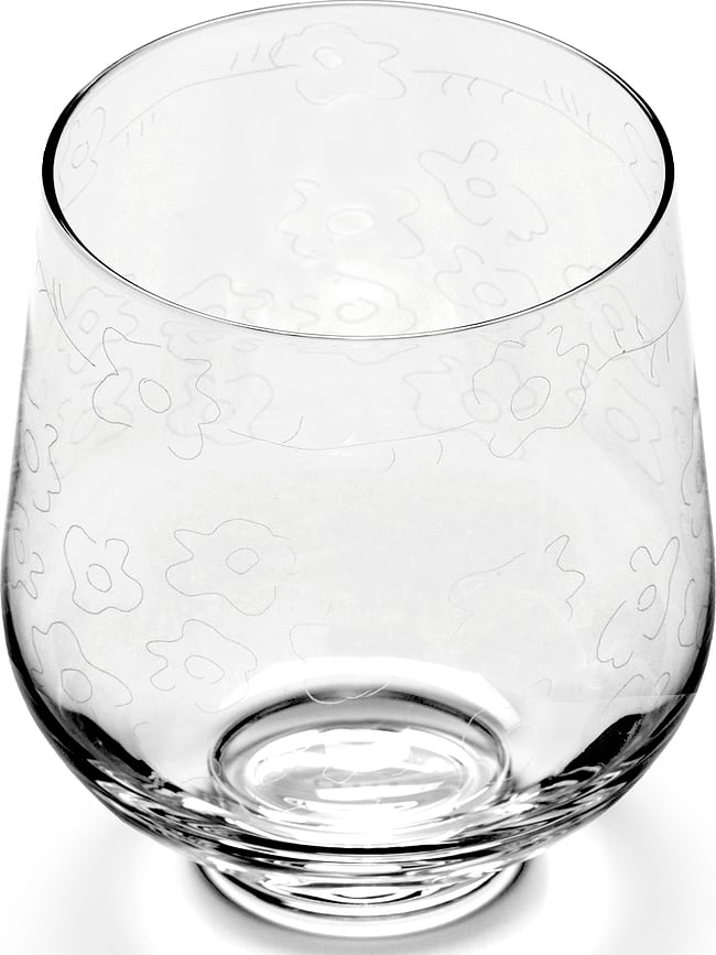 Midnight Flowers Čaše 450 ml 4 kom.