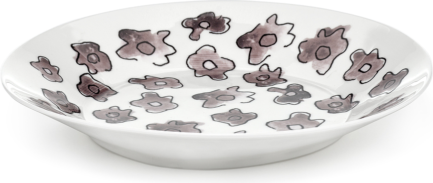 Midnight Flowers Dark Viola Tanjur duboki 26 cm