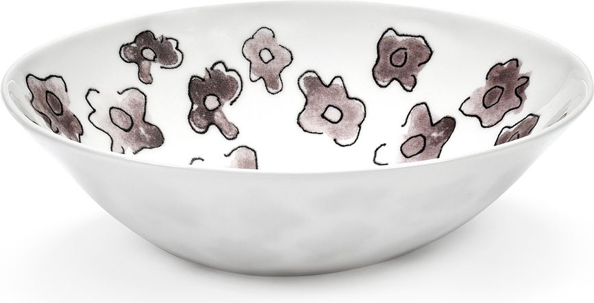 Midnight Flowers Μπολ, 14 cm, σκούρο βιολετί