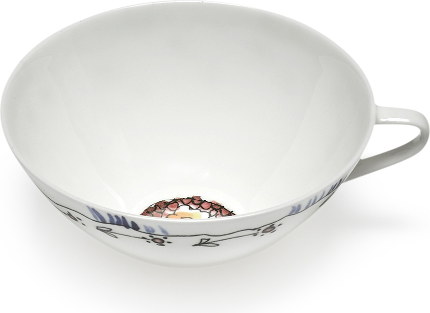 Midnight Flowers Blossom Milk Φλιτζάνι για καφέ, 100 ml